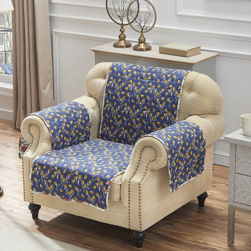 August Grove TCushion Armchair Slipcover Wayfair